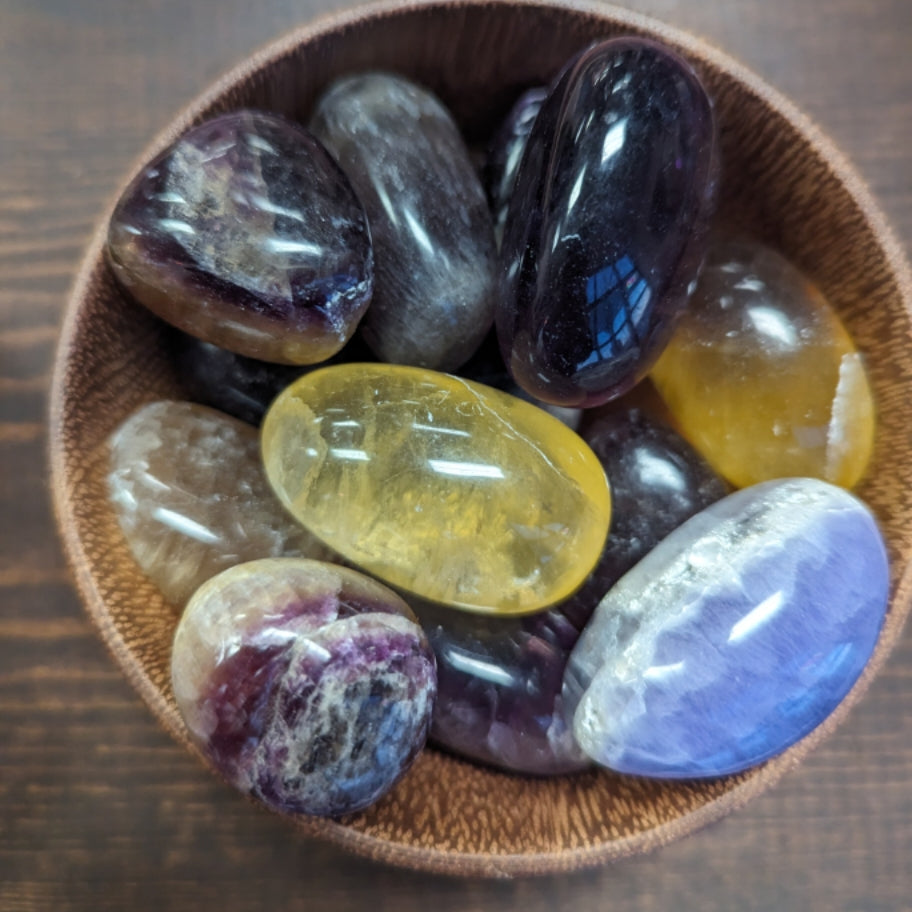 Fluorite Tumbles