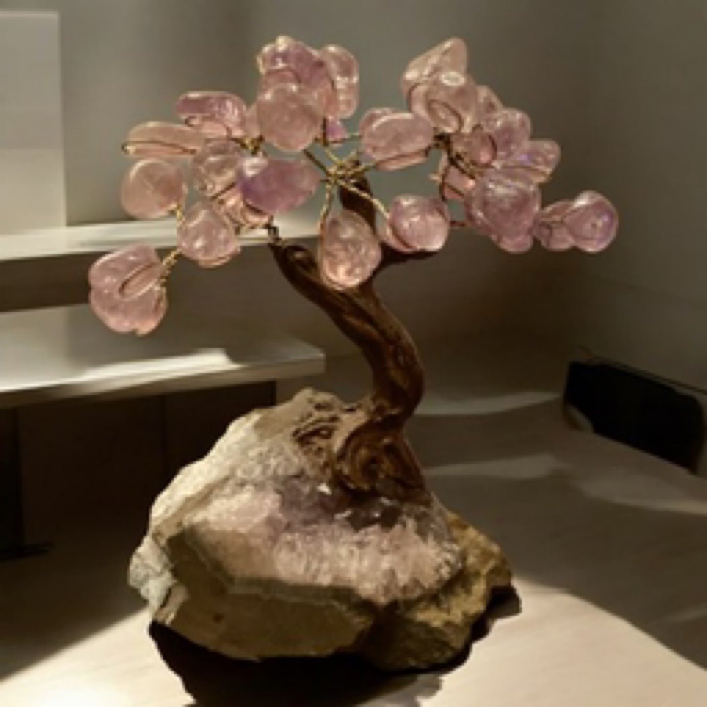 Amethyst Tree on Raw Amethyst