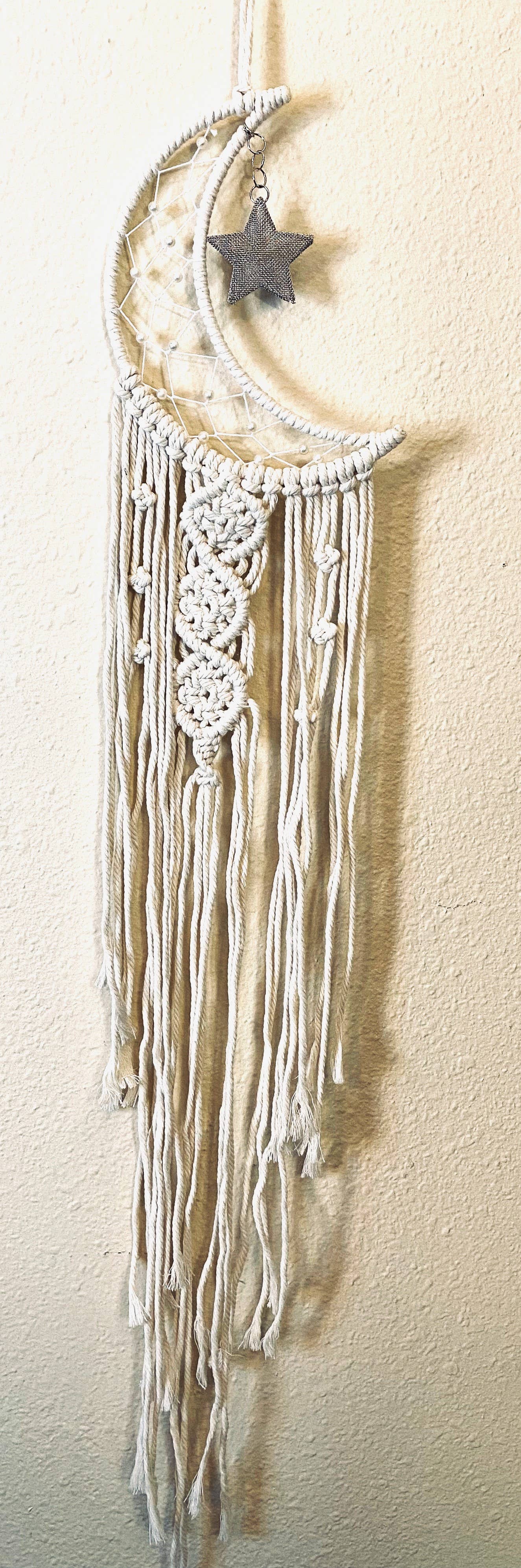 Moon Macrame Wall Hanging