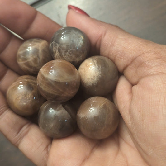 Black Moonstone Sphere