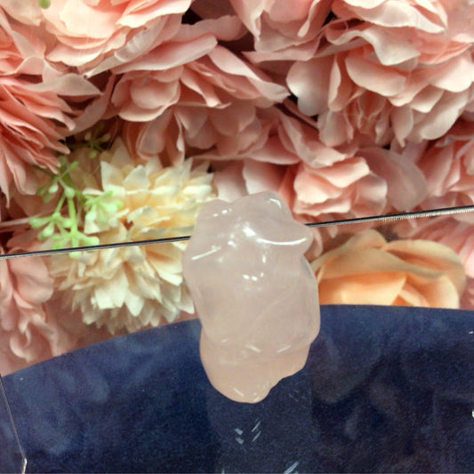 Expecting Mom 1” Rose Quartz Body Sculpture