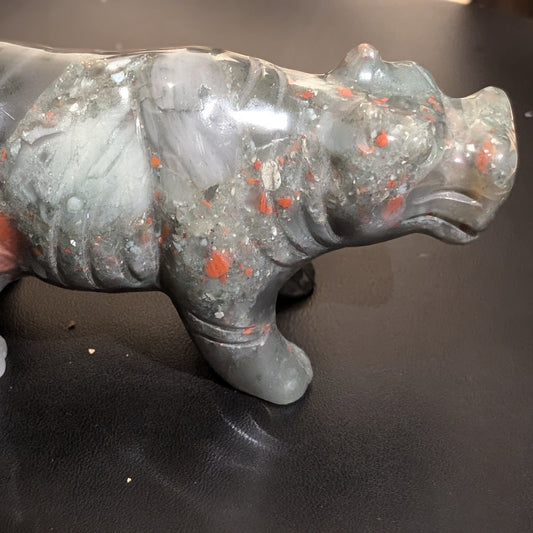 African Bloodstone Hippopotamus