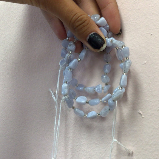 Blue Lace Agate Bracelet
