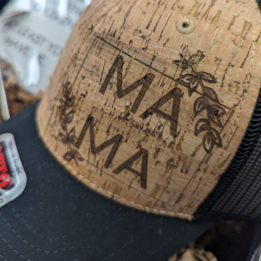 Cork Snapback Trucker Hat