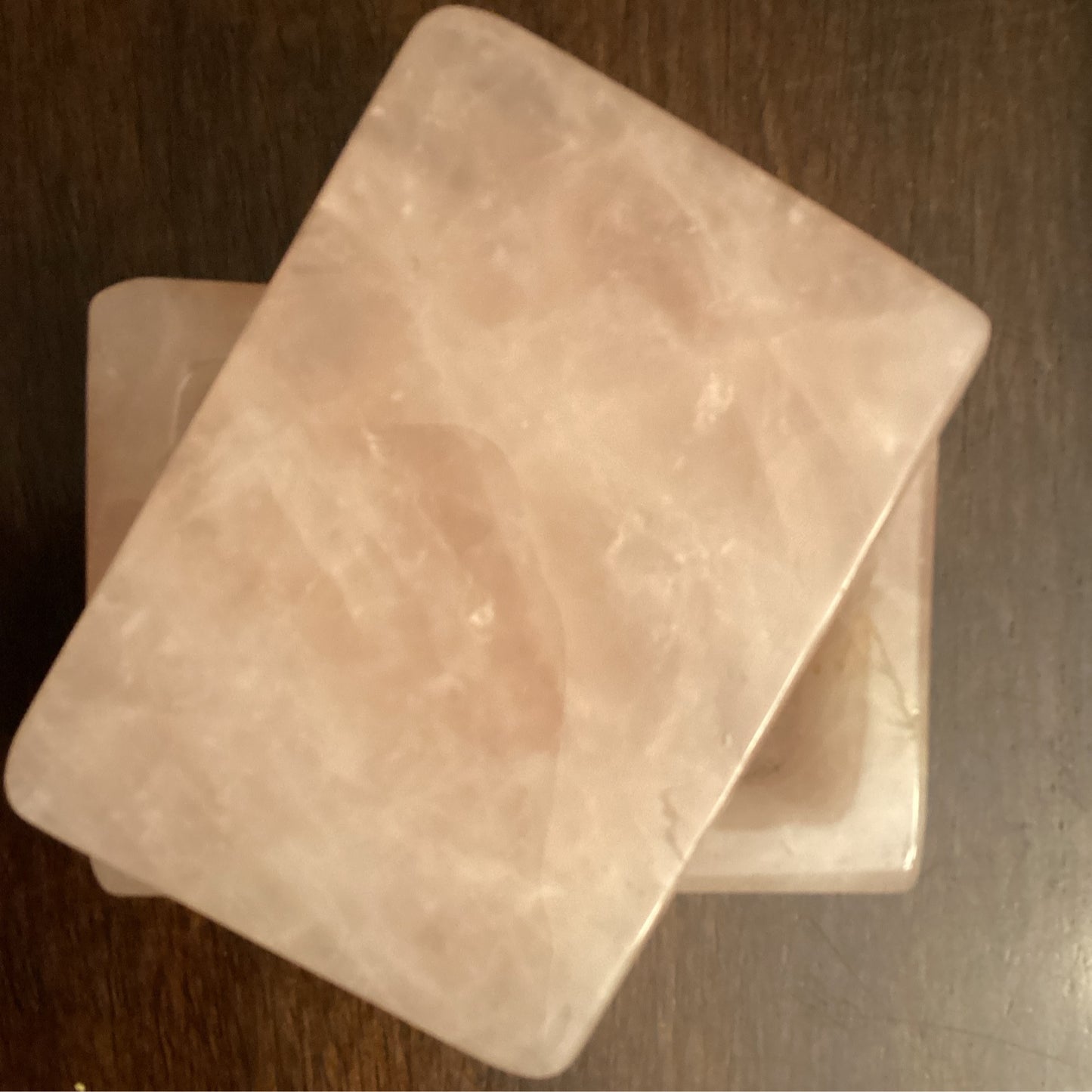 Rose Quartz Crystal Box