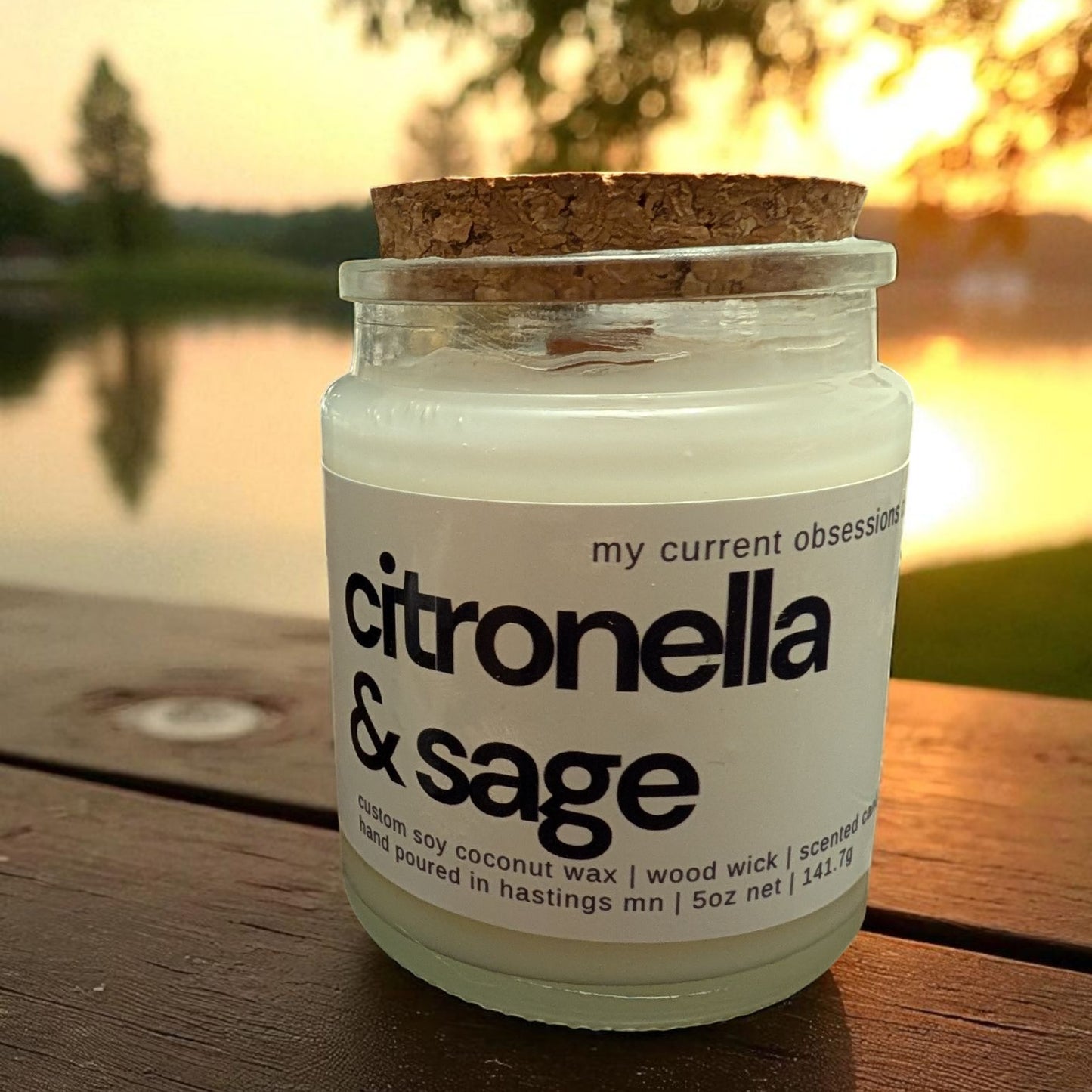 Citronella & Sage - The Apothecary Candle Collection