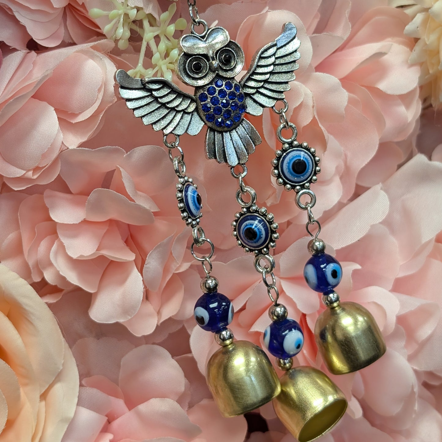 Owl Evil Eye Windchime