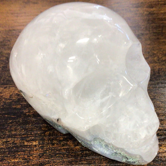 Moss Agate Skull #976326M