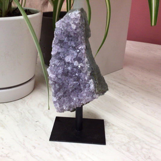 Raw Amethyst On Stand #S555882