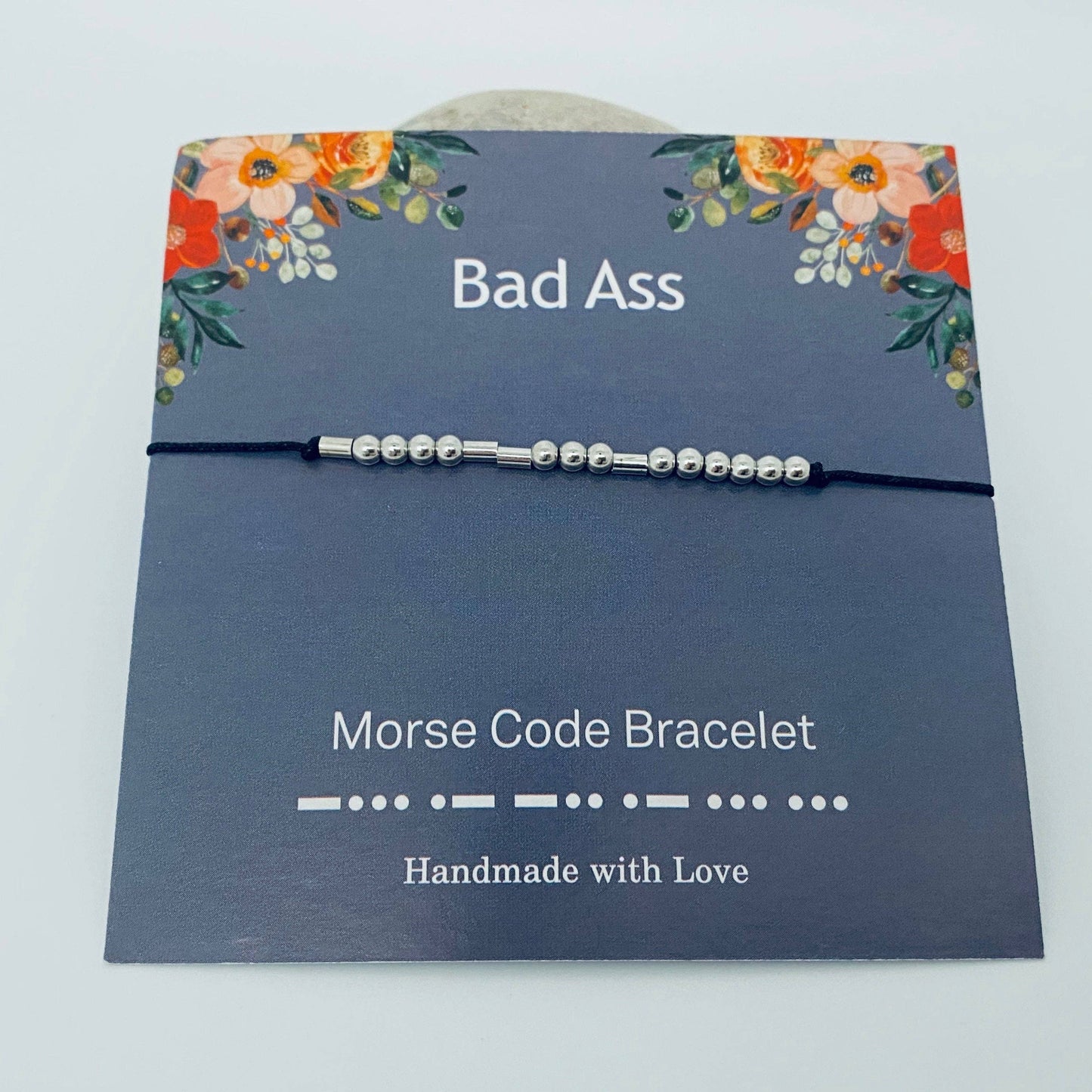 Morse Code Stretch Bracelets
