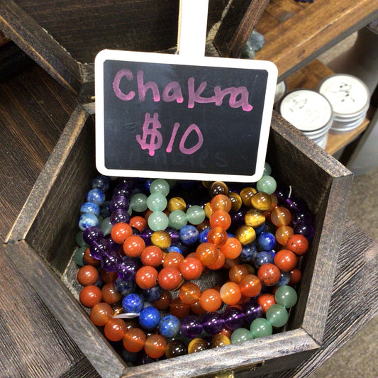 Chakra Beaded Bracelet