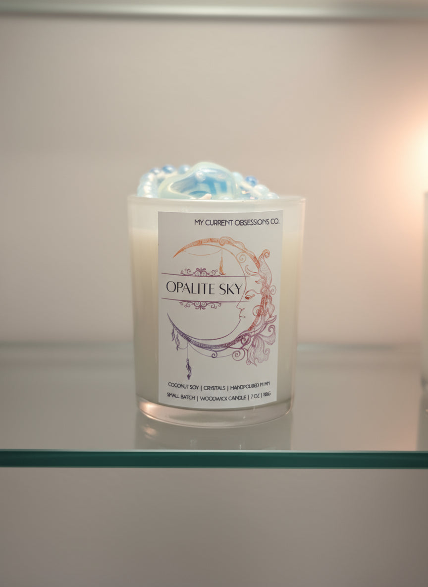 Opalite Sky Candle - The TS Collection