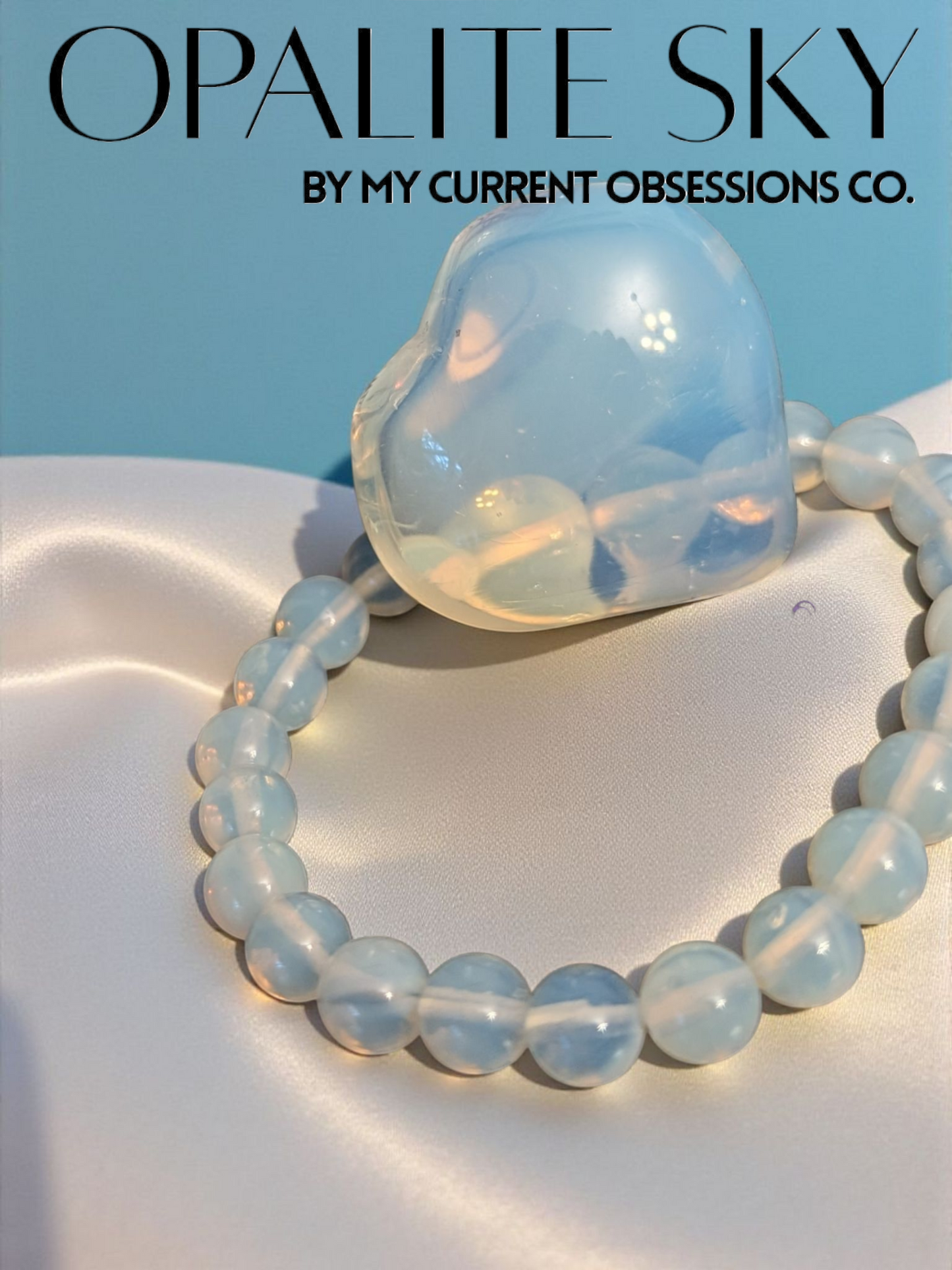 Opalite Sky Candle - The TS Collection